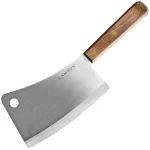 LAMSON Heavy Duty 7.5″ Meat Cleaver Knife with Walnut Handle